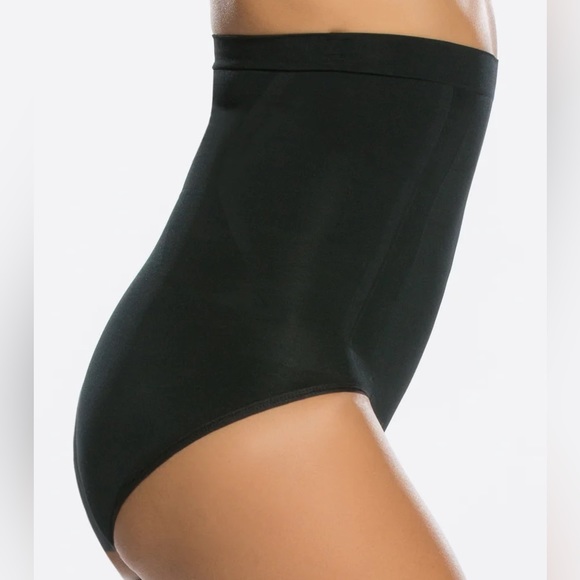 NWOT Spanx OnCore High-Waisted Brief in Very Black Women’s Large - Picture 2 of 7